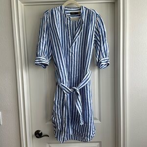 Polo Ralph Lauren Linen Striped Dress